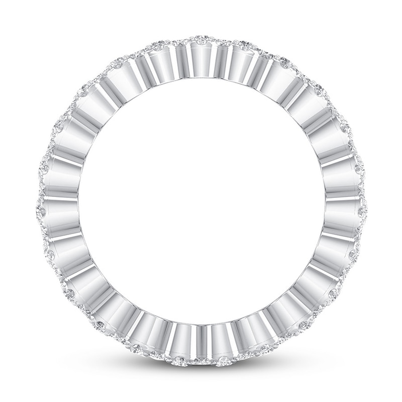 Main Image 2 of Diamond Eternity Band 1 ct tw Round 14K White Gold