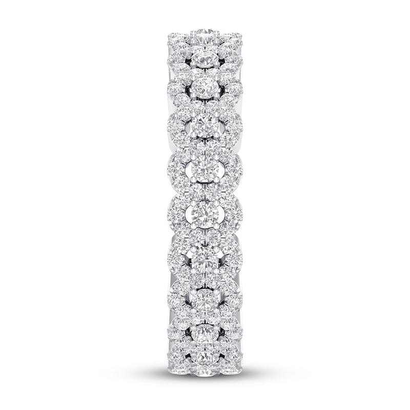 Diamond Eternity Band 1 ct tw Round 14K White Gold