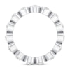 Thumbnail Image 1 of Diamond Eternity Band 1 ct tw Round 14K White Gold