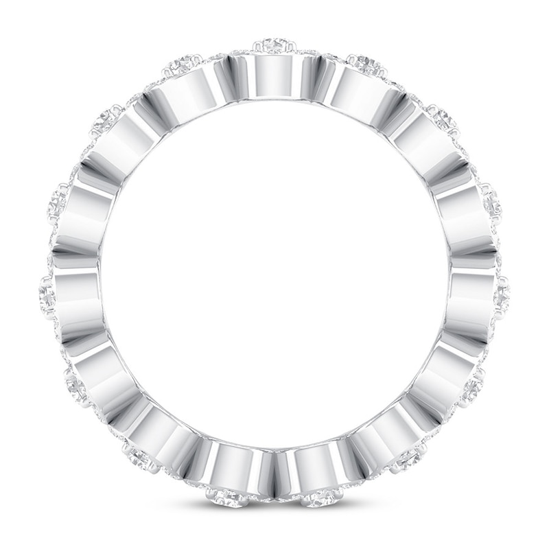 Diamond Eternity Band 1 ct tw Round 14K White Gold
