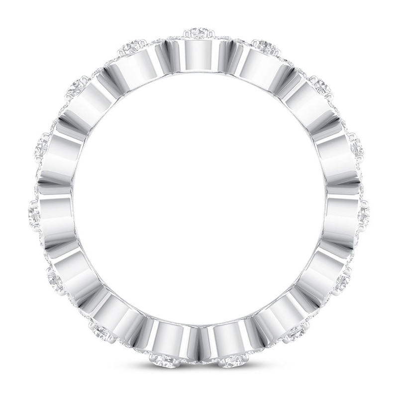 Diamond Eternity Band 1 ct tw Round 14K White Gold