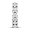 Thumbnail Image 2 of Diamond Eternity Band 1 ct tw Round 14K White Gold