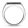 Men's Diamond Ring 3/4 ct tw Round 10K White Gold