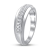 Thumbnail Image 2 of Men's Diamond Band 1/3 ct tw Round-cut Platinum