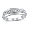 Thumbnail Image 3 of Men's Diamond Band 1/3 ct tw Round-cut Platinum