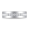 Thumbnail Image 0 of Men's Diamond Band 1/4 ct tw Round-cut Platinum