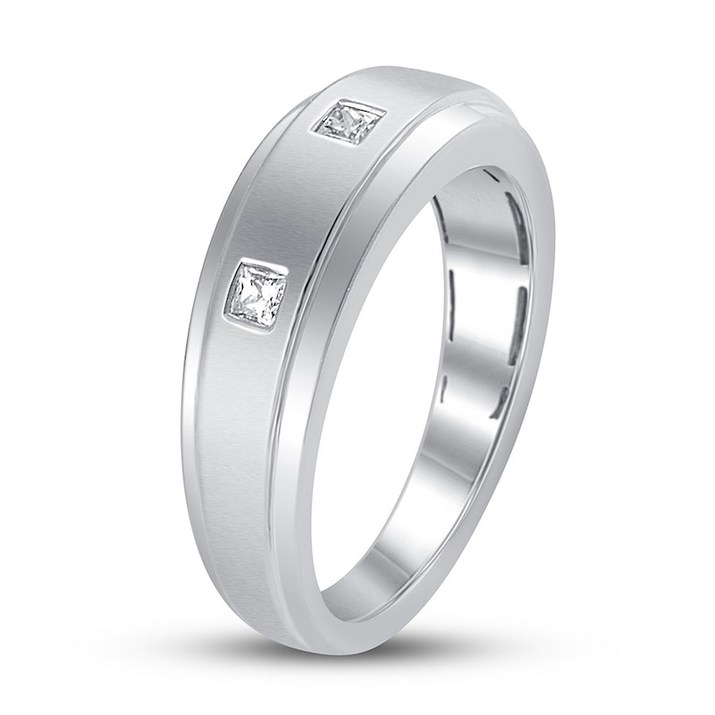 Main Image 2 of Men's Diamond Band 1/5 ct tw Platinum