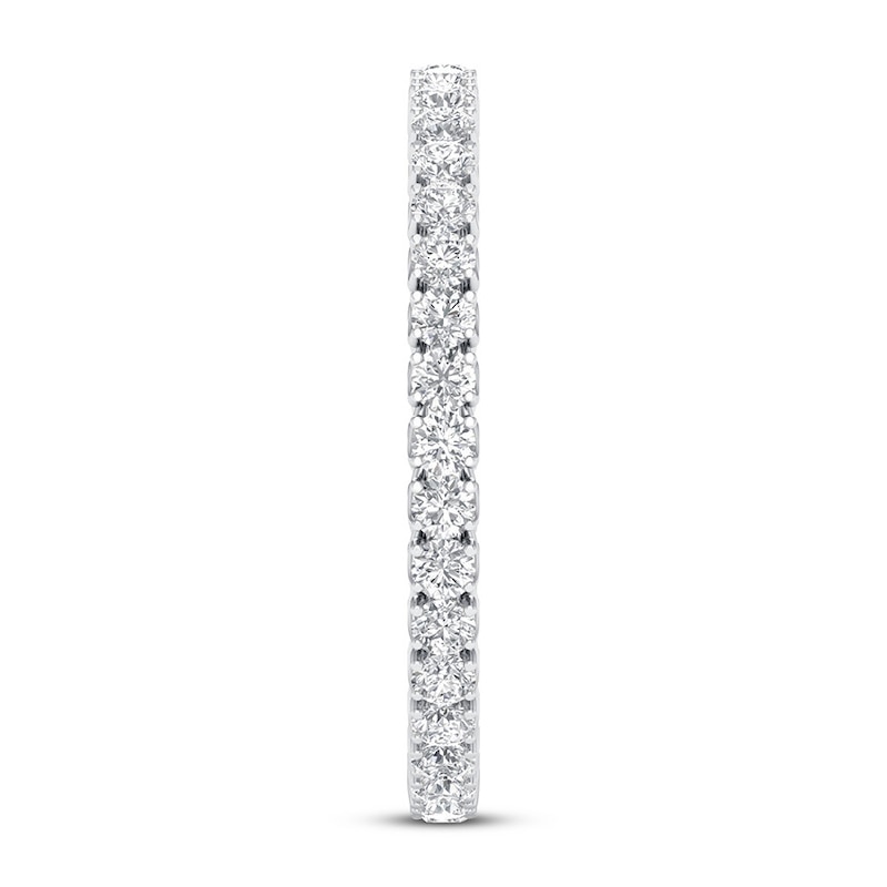 Main Image 2 of Diamond Eternity Band 1/2 ct tw Round 14K White Gold