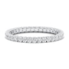 Thumbnail Image 2 of Diamond Eternity Band 1/2 ct tw Round 14K White Gold