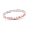 Thumbnail Image 0 of Diamond Eternity Band 1/2 ct tw Round 14K Rose Gold