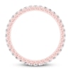 Thumbnail Image 1 of Diamond Eternity Band 1/2 ct tw Round 14K Rose Gold