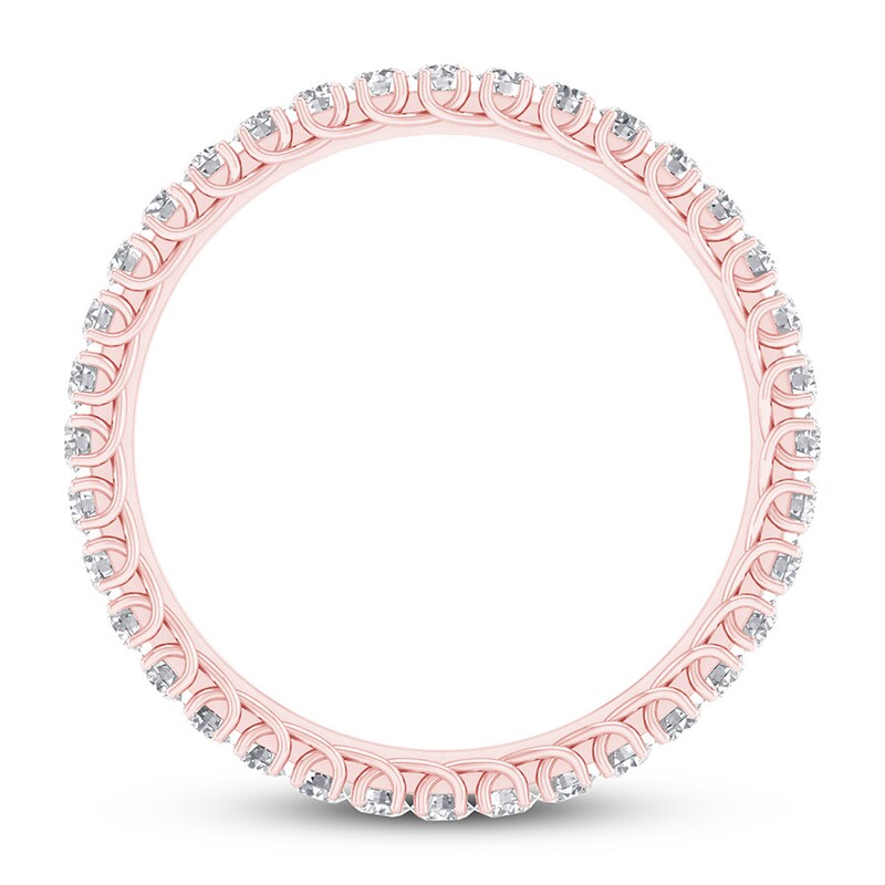 Diamond Eternity Band 1/2 ct tw Round 14K Rose Gold