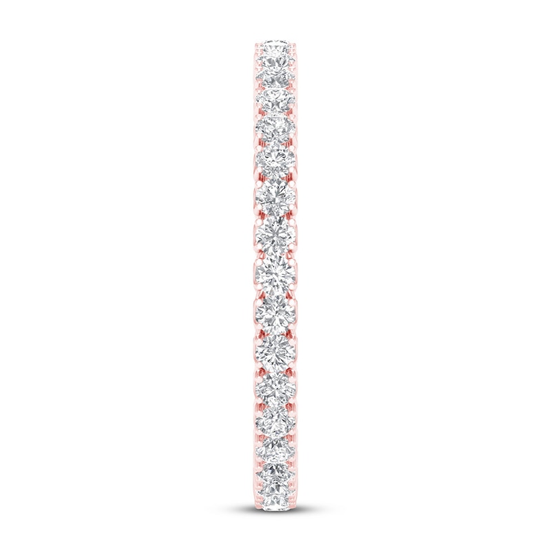Diamond Eternity Band 1/2 ct tw Round 14K Rose Gold
