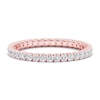 Thumbnail Image 3 of Diamond Eternity Band 1/2 ct tw Round 14K Rose Gold