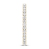 Thumbnail Image 3 of Diamond Eternity Band 1/2 ct tw Round 14K Yellow Gold