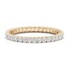 Thumbnail Image 4 of Diamond Eternity Band 1/2 ct tw Round 14K Yellow Gold