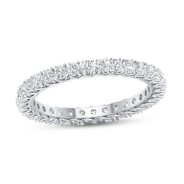 Diamond Eternity Band 1 ct tw Round 14K White Gold