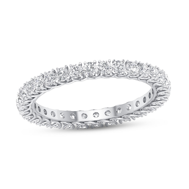 Diamond Eternity Band 1 ct tw Round 14K White Gold