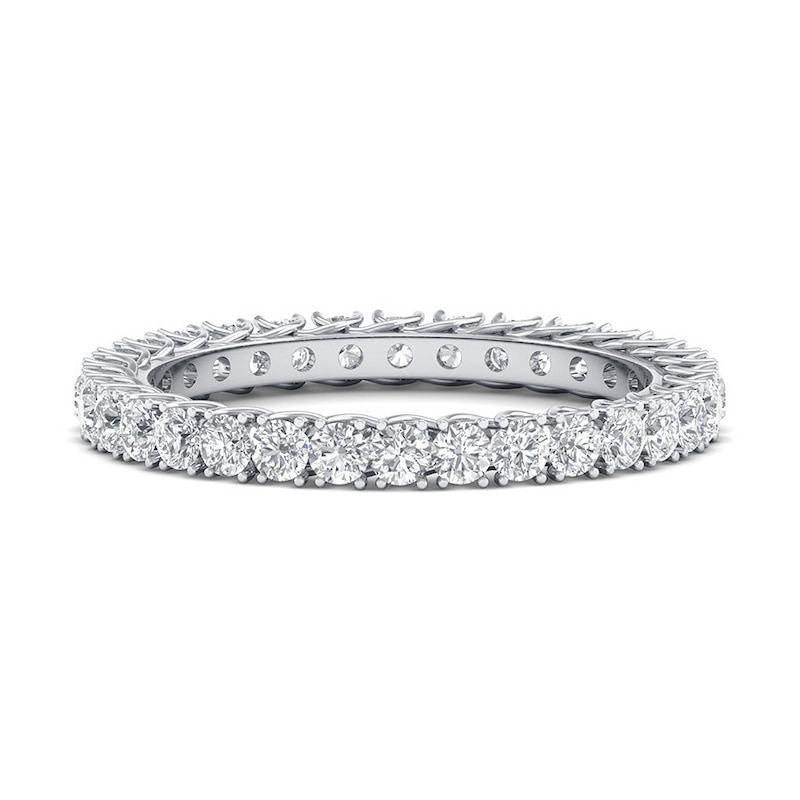 Diamond Eternity Band 1 ct tw Round 14K White Gold