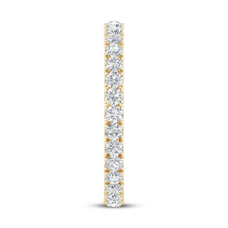 Main Image 3 of Diamond Eternity Band 1 ct tw Round 14K Yellow Gold