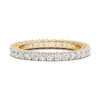 Thumbnail Image 3 of Diamond Eternity Band 1 ct tw Round 14K Yellow Gold