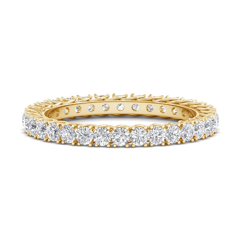 Main Image 4 of Diamond Eternity Band 1 ct tw Round 14K Yellow Gold