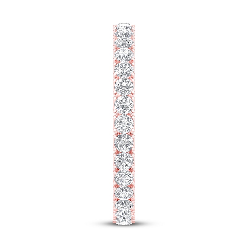 Diamond Eternity Band 1 ct tw Round 14K Rose Gold