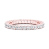 Thumbnail Image 3 of Diamond Eternity Band 1 ct tw Round 14K Rose Gold