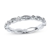 Stackable Ring 1/8 ct tw Diamond Sterling Silver