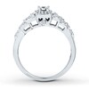 Thumbnail Image 1 of Diamond Fashion Ring 1/5 ct tw Round Sterling Silver