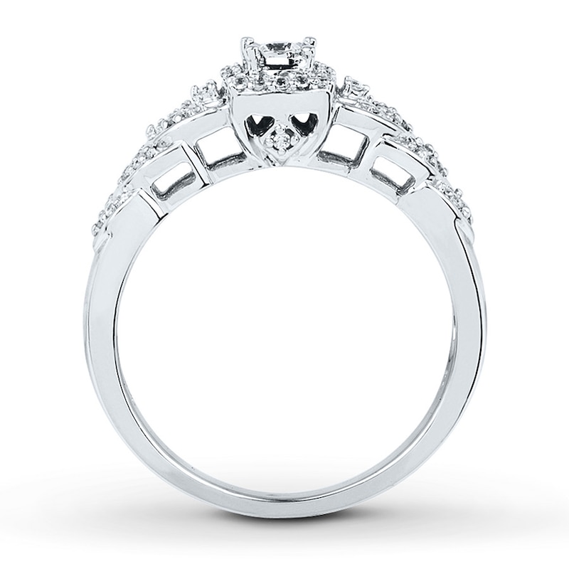 Diamond Fashion Ring 1/5 ct tw Round Sterling Silver
