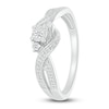Thumbnail Image 3 of Diamond Promise Ring 1/6 ct tw Round Sterling Silver
