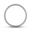 Thumbnail Image 3 of Men's Hammered Wedding Band 14K White Gold 7mm