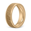 Thumbnail Image 2 of Men's Hammered Wedding Band 14K Yellow Gold 7mm