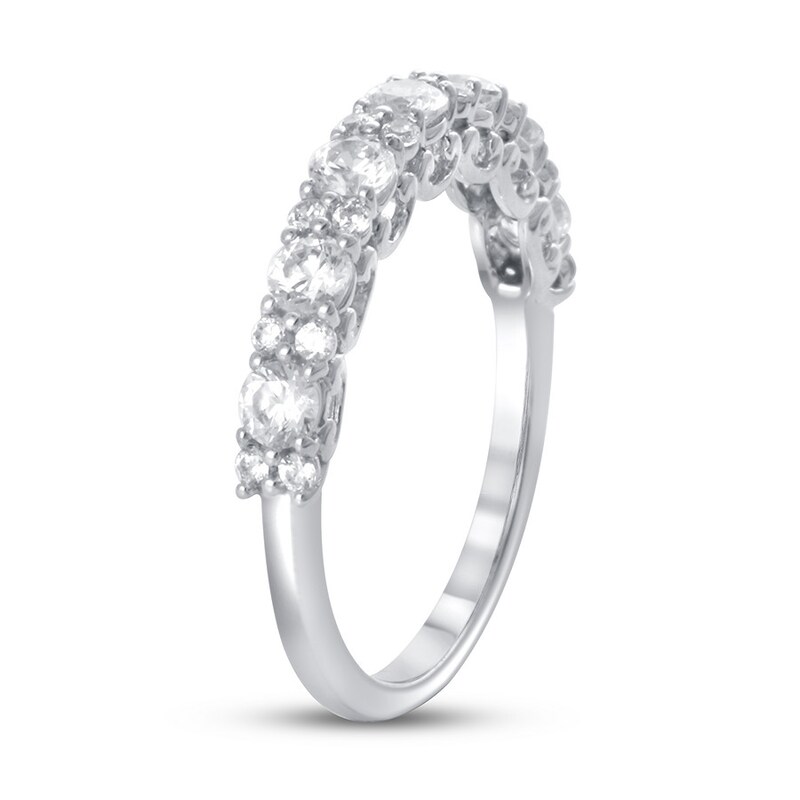Diamond Anniversary Band 7/8 ct tw Round 14K White Gold