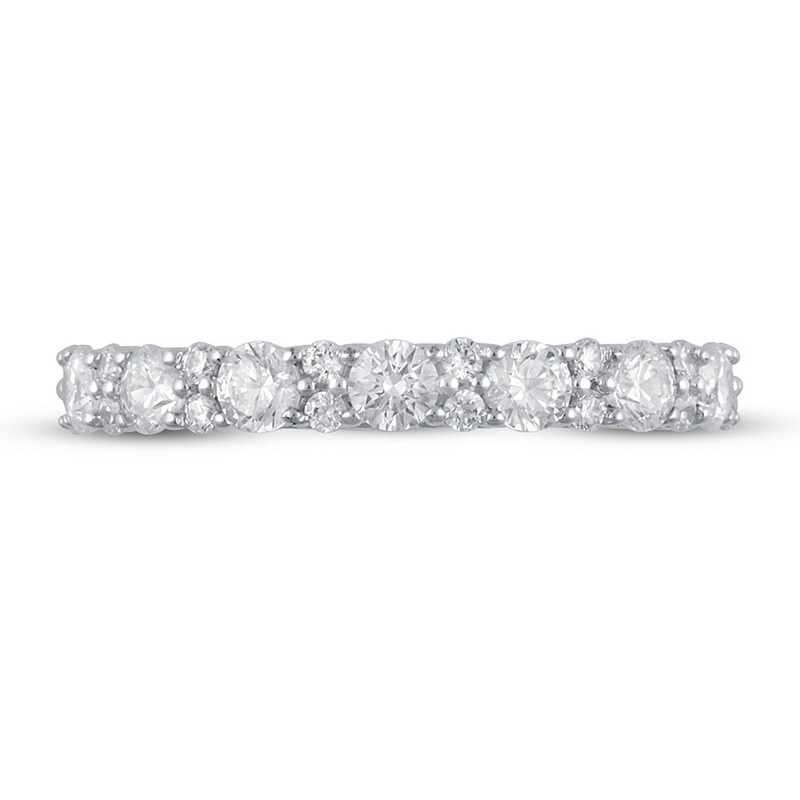 Diamond Anniversary Band 7/8 ct tw Round 14K White Gold