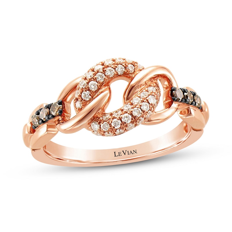 Le Vian Diamond Ring 1/3 ct tw 14K Strawberry Gold (SI/2)