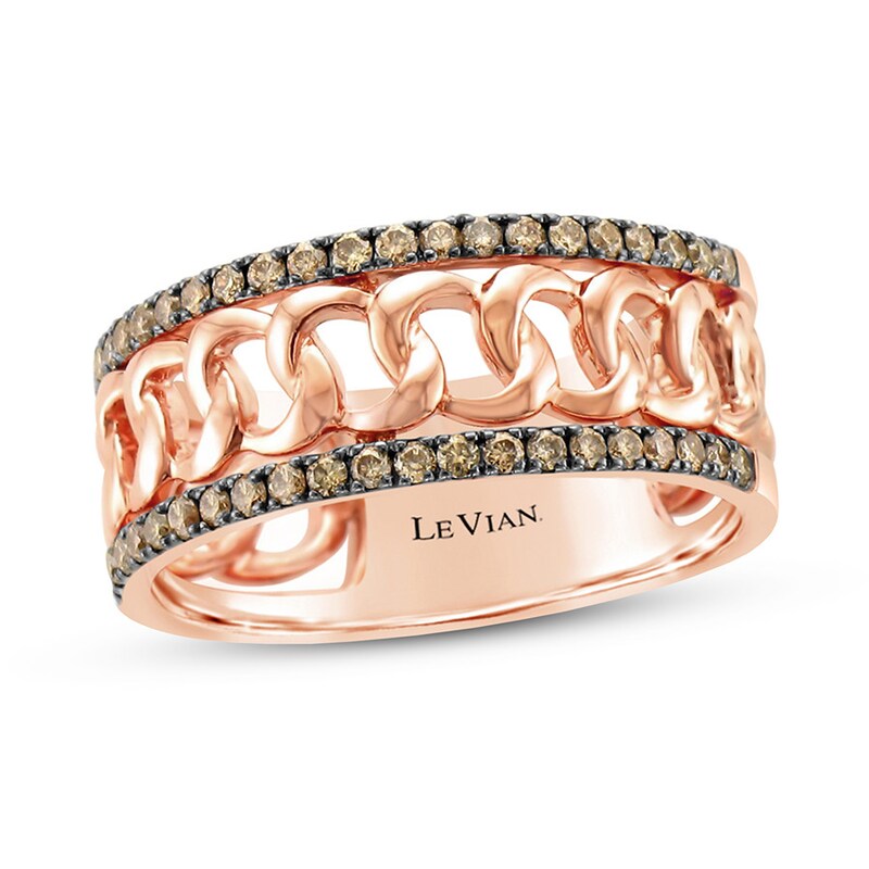 Le Vian Diamond Ring 1/3 ct tw 14K Strawberry Gold