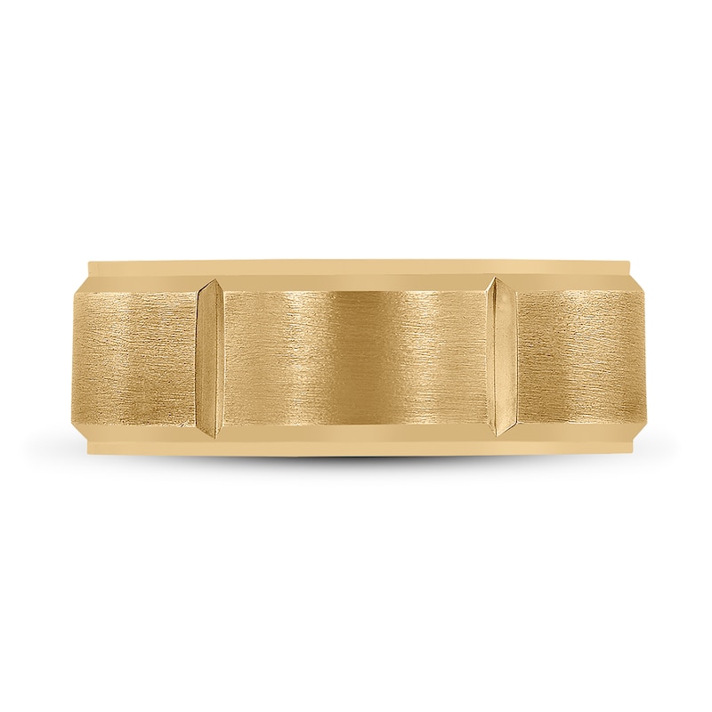 Main Image 3 of Men's Wedding Band 14K Yellow Gold 8mm