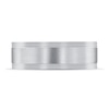 Thumbnail Image 3 of Men's Frosted Wedding Band 14K Two-Tone Gold 6mm