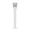 Thumbnail Image 2 of Diamond 3-Stone Promise Ring 1/4 ct tw Round 10K White Gold