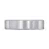 Thumbnail Image 3 of Men's Frosted Wedding Band 14K Two-Tone Gold 5mm