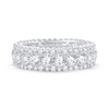 Thumbnail Image 3 of Diamond Eternity Band 3 ct tw Round 14K White Gold