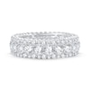 Thumbnail Image 2 of Diamond Eternity Band 3 ct tw Round 14K White Gold