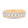 Thumbnail Image 3 of Diamond Eternity Band 3 ct tw Round 14K Yellow Gold