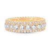 Thumbnail Image 2 of Diamond Eternity Band 3 ct tw Round 14K Yellow Gold