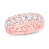 Thumbnail Image 1 of Diamond Eternity Band 3 ct tw Round 14K Rose Gold