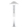 Thumbnail Image 3 of Diamond Promise Ring 1/2 ct tw 10K White Gold