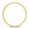 Thumbnail Image 1 of Men's Brushed Wedding Band 10K Yellow Gold/White Rhodium