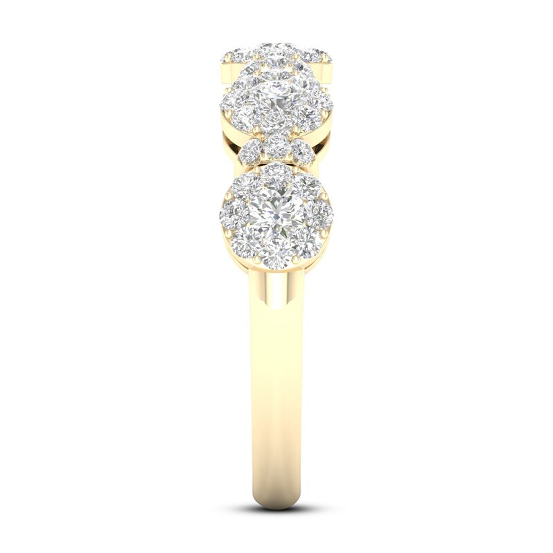 Diamond Anniversary Ring 3/4 ct tw 10K Yellow Gold